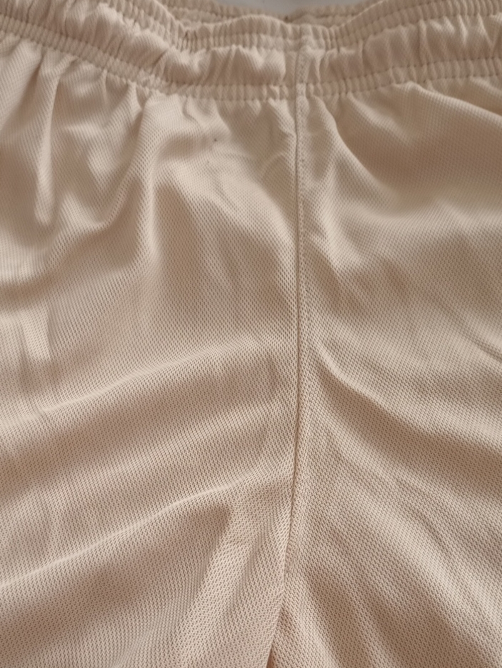 NWT ADIDAS Light Gold Athletic Training Shorts with Trefoil Logo - Picture 5 of 7